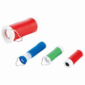 LED Flashlight with Rotating iIllumination