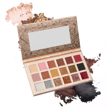 Palette de fards à paupières à la vente à chaud 18 couleurs imperméables
