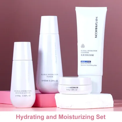 Oily Skin Care Set for Sensitive Skin: Beauty Products and Cosmetics