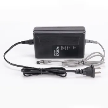 Topcon GTS-102 Series Total Station Battery Charger BC-27CR: Compatibility with BT-50QA, BT-52QA, TBB-2, and BT-G1 Batteries