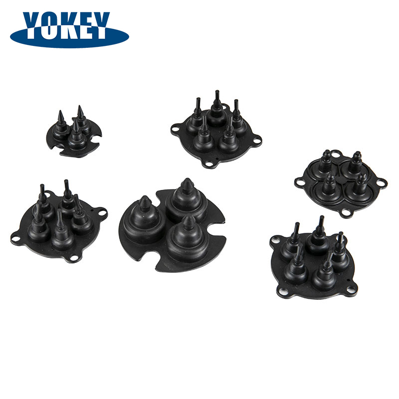 China Zhejiang Manufacturer High Pressure Resistant Fiber-Rubber Pump Diaphragms
