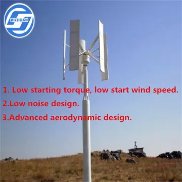 2015 New 2kw richuan vertical axis energy generator prices