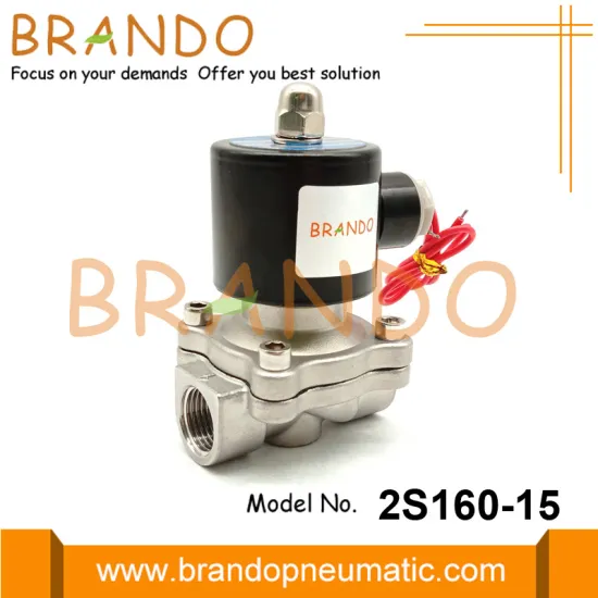 2S160-15 1/2'' 2 way Stainless Steel Solenoid Valve