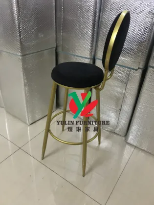 Luxury Gold Bar Stools for Restaurants and Bars