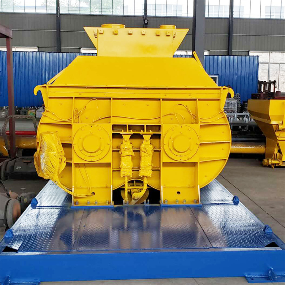 Self - loading small electrical concrete mixer