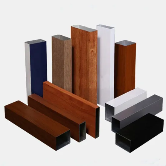 Wholesale Hot Sale Standard Aluminum Profiles for Construction - Square & Rectangular Tubes