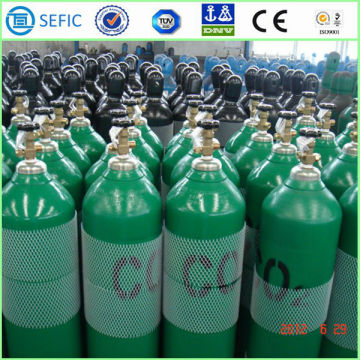 High Pressure Seamless Steel Gas Cylinder Carbon Dioxide Cylinders