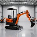 1.2Ton Gölgelikli Sıfır Kuyruk Mini Ekskavatör