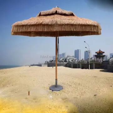 Factory Wholesale Cheap Thatched Room Outdoor Umbrella for Beach Resorts and Tourist Areas