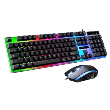 ZGB G21 1600 DPI Kabelgebundener mechanischer Gaming -Tastatur