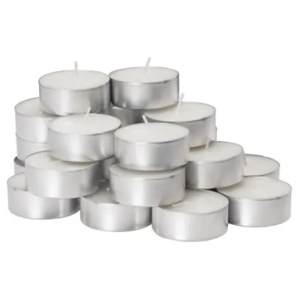 white tea light candles