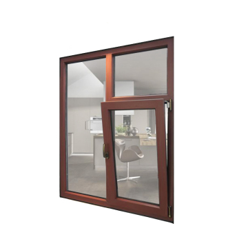 Tempered Glazed Aluminum Glass Awning Windows