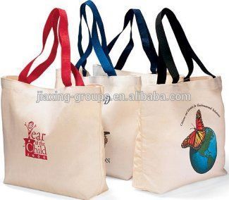 Popular oem production canvas tote bag,customized print