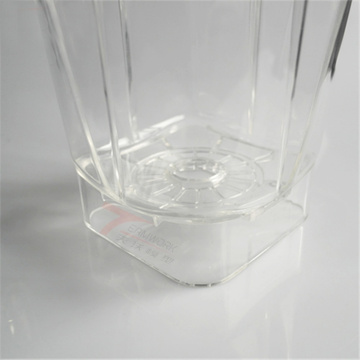 Transparent Juicer Cup PMMA Reaction Injection Molding