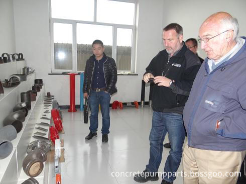 Concrete Pump Pipelines Samples Room