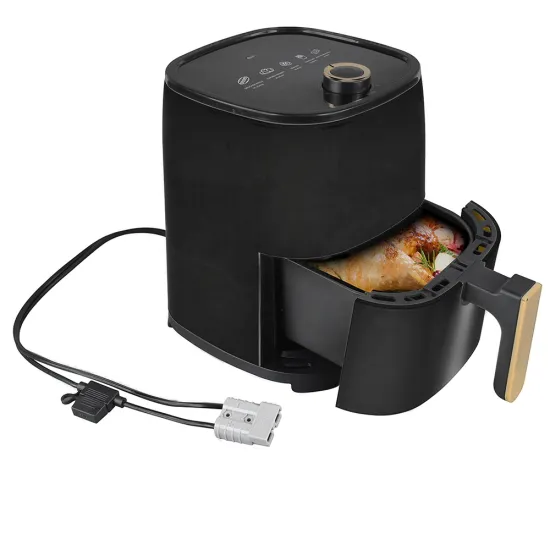 250-Watt 12V Auto Shut Off Air Fryer Oven for Small Spaces