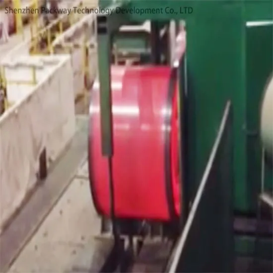 Cantilever hot-rolled steel coil bundling machine