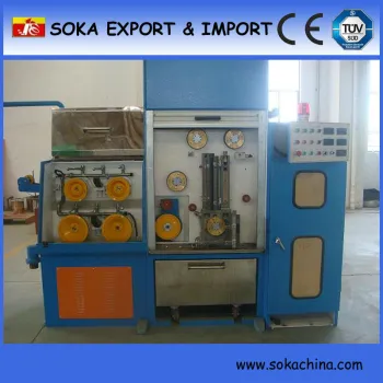 high quality JD-24D continuous fine wire drawing machine with annealing