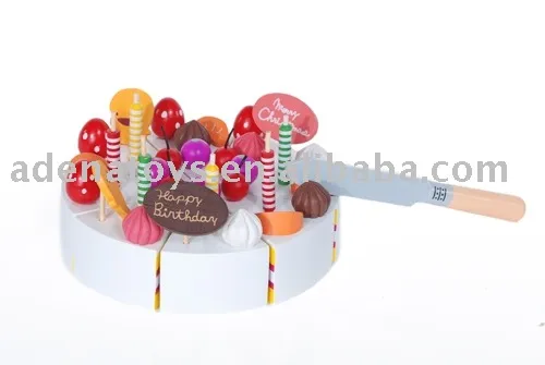 Wooden toys-wooden cake WCR0126