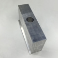 Milling machining aluminium block