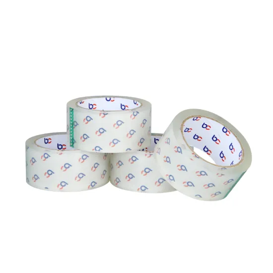 Custom logo clear personalized shipping tape
