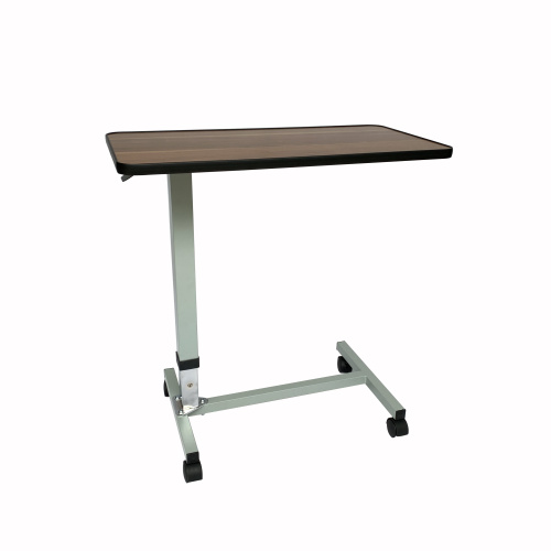 Over Bed Table Rolling Table with Lockable Wheels