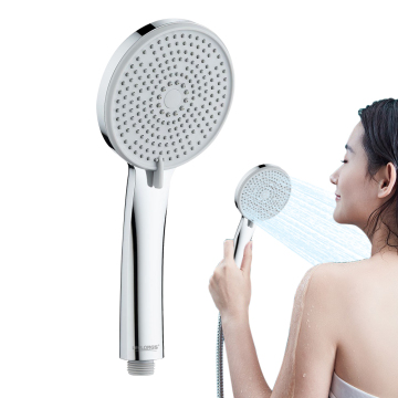 Wholesale High Pressure Universal 3-Function Full Chromed ABS Handheld Shower Head 10cm