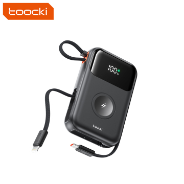 Toocki Factory OEM Multi-Purpose Outdoor Portable 10000mAh Power Bank for Mobile Phone