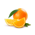 Pure Nature orange powder extracted from fresh fruit