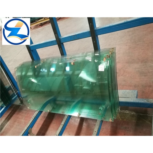 Flat Bent Tempered Glass For Balustrade Stairs Handrail