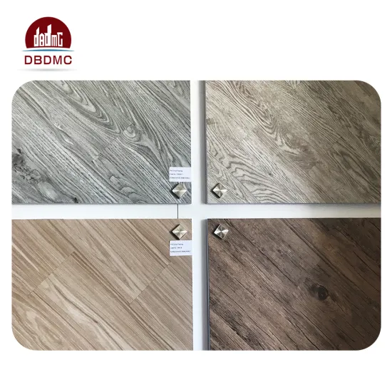 EU CE Certification Commercial Durable non-slip wood grain pvc flooring