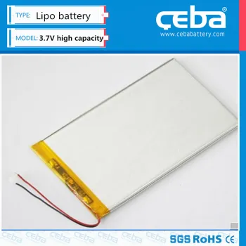 lipo 3s battery 3.7/7.4/11.1 V lithium polymer battery pack for customer