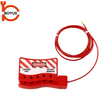 Adjustable Steel Wire Safety Cable Locks: Lockout-Tagout Products