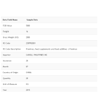 Philippines Import Customs Data