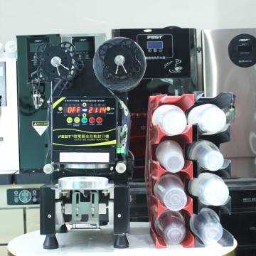Fully Automatic Milk Tea Cup Sealer Machine for Bubble Tea and Smoothies