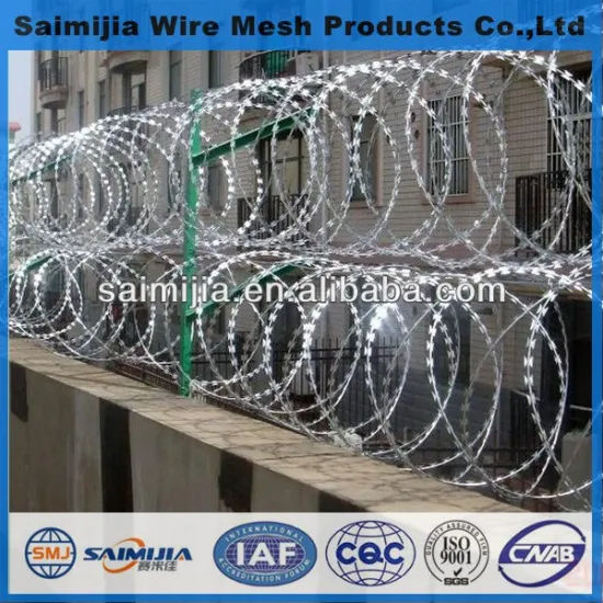protect mesh Razor barbed wire from gold factory