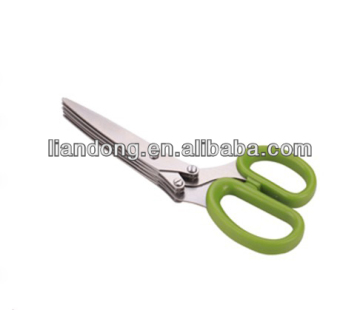 5 blades kitchen scissor for onion cutting