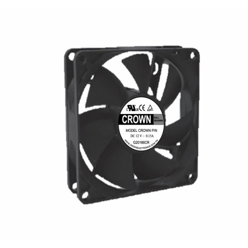 Twin rotation Axail Fan H4 laptop 80x25