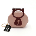 Cute girdling make up PU coin purse