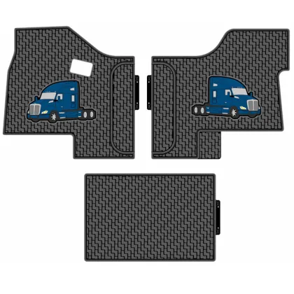 Used For Kenworth T680 T880Truck Mats Interior Truck Accessories TPE Floor Liners 2014-2020