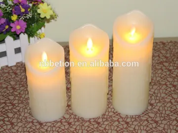 dripping moving wick led candles set led moving wick candles set of 3 led candles with remote control