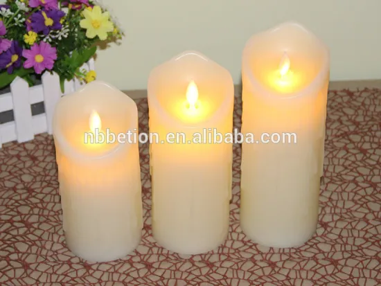 dripping moving wick led candles set led moving wick candles set of 3 led candles with remote control