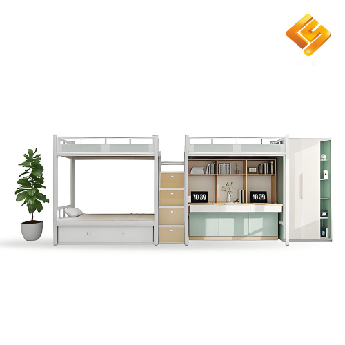 Şirket yatakhaneleri için entegre kombinasyon yatakları