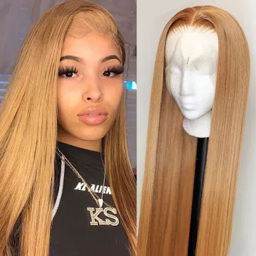 Wholesale 27#30#99J Mink Indian Cuticle Aligned Human Hair Lace Closure Wig Cheap Hd Lace Front Human Hair Wig For Black Women