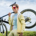 Мужская пиджака для ветряной пиджаки езды на велосипеде