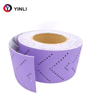Purple Sandpaper Roll Abrasive 70 x 420 mm