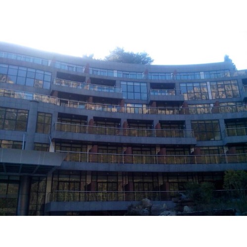 Proyecto de muro cortina de acero del Centro de Arte Huangshan