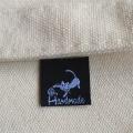 handmade label bag Embroidery custom marking fading