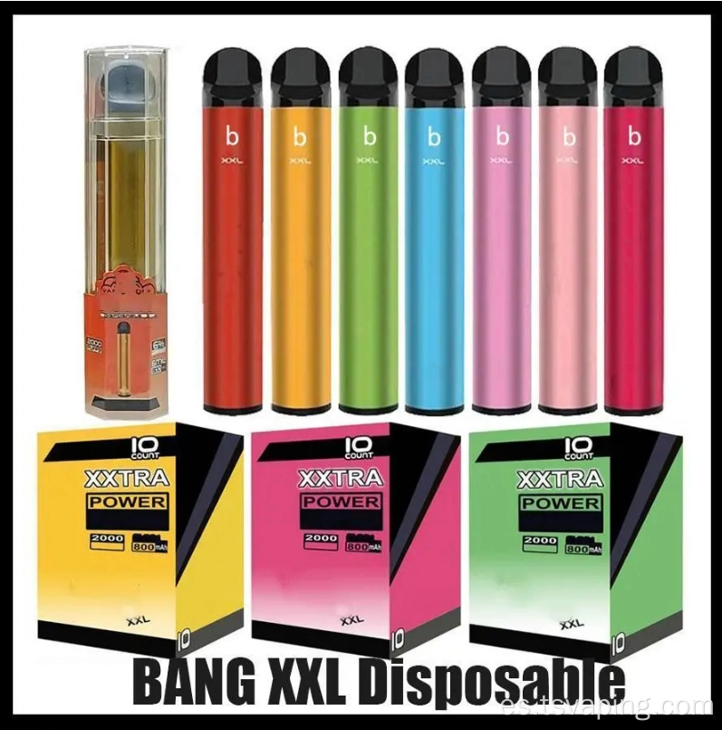 Hot in us bang xxl vape desechable vape