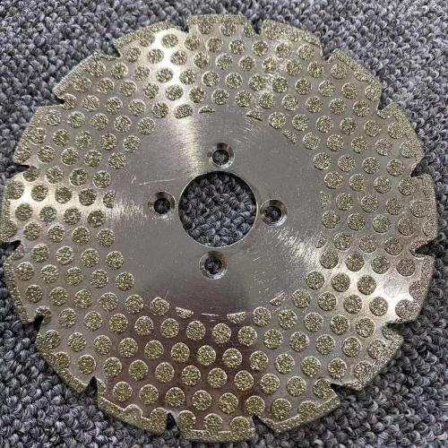 Ηλεκτρολυτοποιημένος κυκλικός δίσκος διαμαντιού